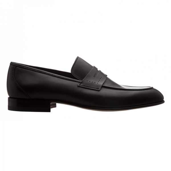 Moreschi 42127NE Leather Moccasin Black (SPECIAL ORDER)