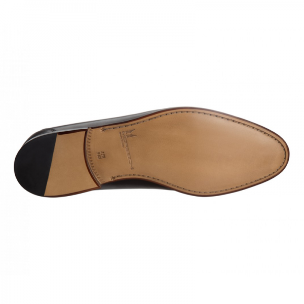 Moreschi 42127NE Leather Moccasin Black (SPECIAL ORDER)