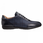 Moreschi 42247 Leather Sneaker Blue (SPECIAL ORDER)