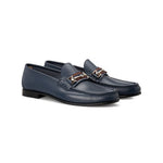 Moreschi Light Blue Leather Loafer (143541C)