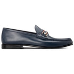 Moreschi Light Blue Leather Loafer (143541C)