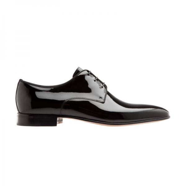 Moreschi Linz Patent Leather Shoes Black