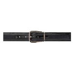 Moreschi Lione Peccary & Calfskin Belts Black