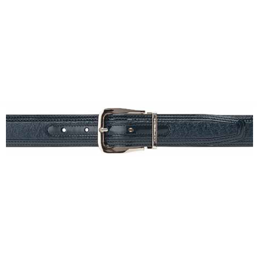 Moreschi Lione Peccary & Calfskin Belts Navy