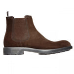 Moreschi Lubecca Suede Slip on Boots Dark Brown