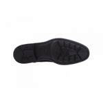 Moreschi Malmo Suede Wing Tip Shoes Dark Brown