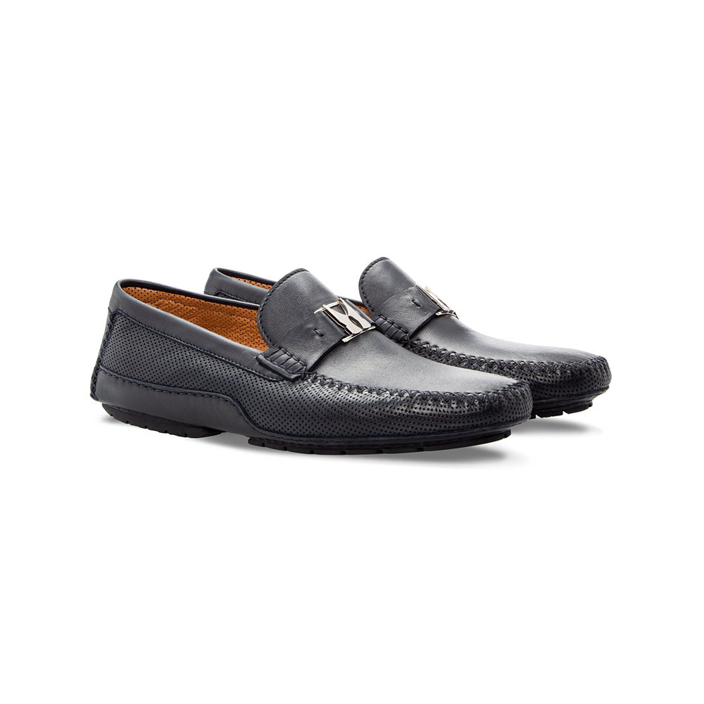Moreschi Martinica Slip-on Drivers Navy Blue