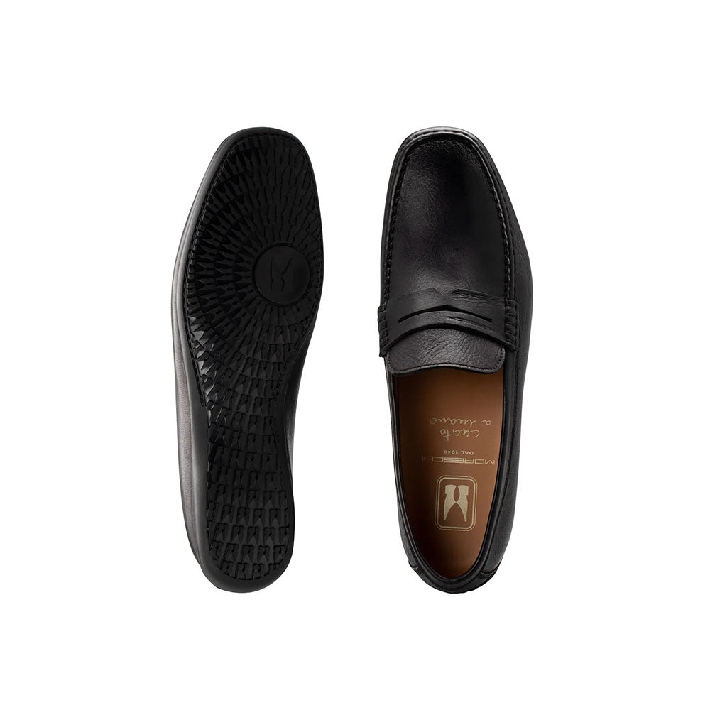 Moreschi MC30MM0MYA-0241000 Leather Loafers Black