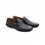 Moreschi Miami Deerskin Driving Loafers Black (Special Order)