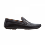 Moreschi Miami Deerskin Driving Loafers Black (Special Order)