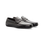 Moreschi Minorca Slip-on Loafers Black