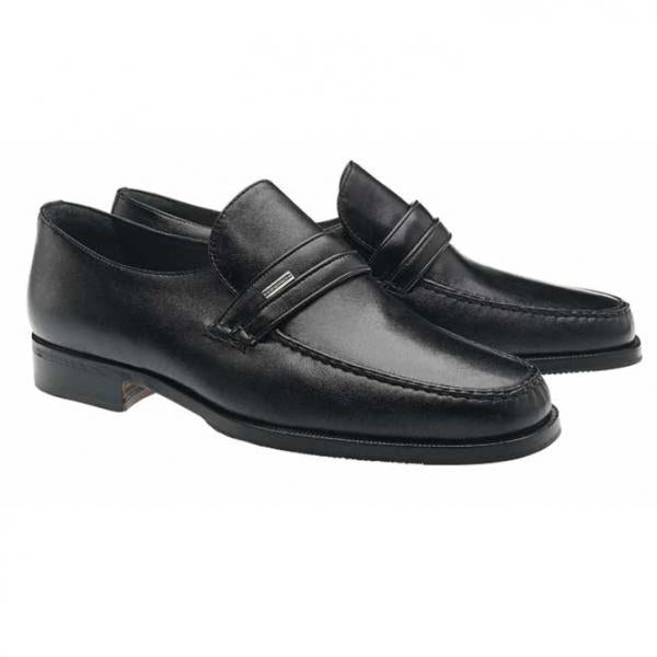 Moreschi Monaco Nappa Leather Slip On Loafers