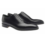 Moreschi Montreal Plain Toe Calfskin Oxfords Black