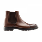 Moreschi Narvik Calfskin Cap Toe Boots Brown