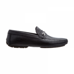 Moreschi Nassau Deerskin Driving Loafers Black (Special Order)