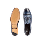 Moreschi Nice Deerskin Oxfords Blue