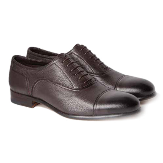 Moreschi Deerskin Dress Shoes Brown