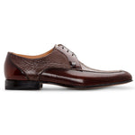 Moreschi Ostrich and Peccary Derby Bordeaux