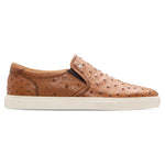 Moreschi Ostrich Sneakers Brown