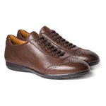 Moreschi Porto Calfskin Shoes Brown