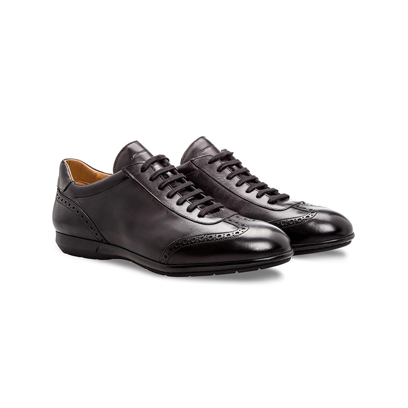 Moreschi Porto Calfskin Sneakers Black