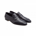 Moreschi Rio Calfskin Penny Loafers Navy