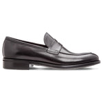 Moreschi Sligo Buffalo Penny Loafers Black