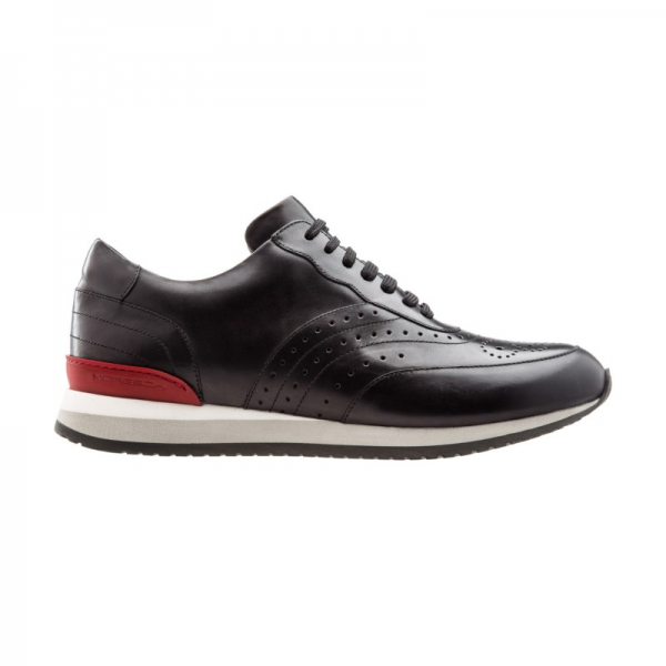 Moreschi Sparta Calfskin Sneakers Black
