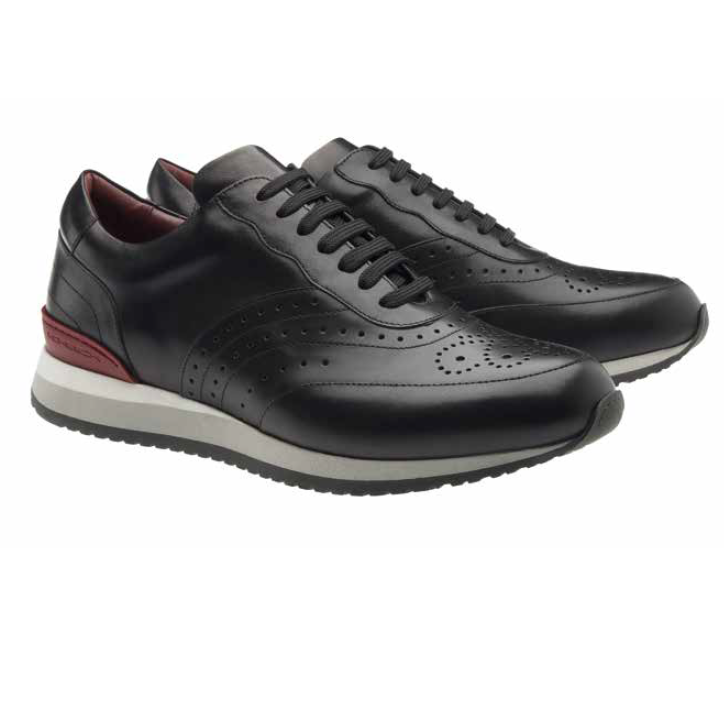 Moreschi Sparta Calfskin Sneakers Black