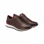 Moreschi Sparta Calfskin Sneakers Dark Brown