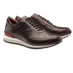 Moreschi Sparta Calfskin Sneakers Dark Brown