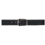 Moreschi St. Barth Perforated Nubuck Belt Black