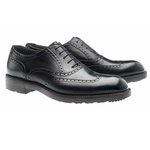 Moreschi Stoccolma Calfskin Wingtip Oxfords Black