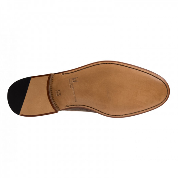 Moreschi 042162A Suede Double Monk Strap Shoes Grey (Taupe) (SPECIAL ORDER)