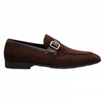 Moreschi 42174MS Suede Moccasin Brown (SPECIAL ORDER)