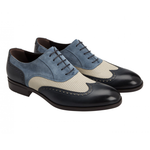 Moreschi 42160 Suede Oxford Multi-Coloured