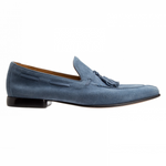 Moreschi 042089B Suede Tassel Loafers Denim (SPECIAL ORDER)