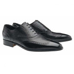 Moreschi Smooth & Grained Calfskin Wingtip Shoes