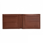 Moreschi Leather Horizontal Wallet Dark Brown