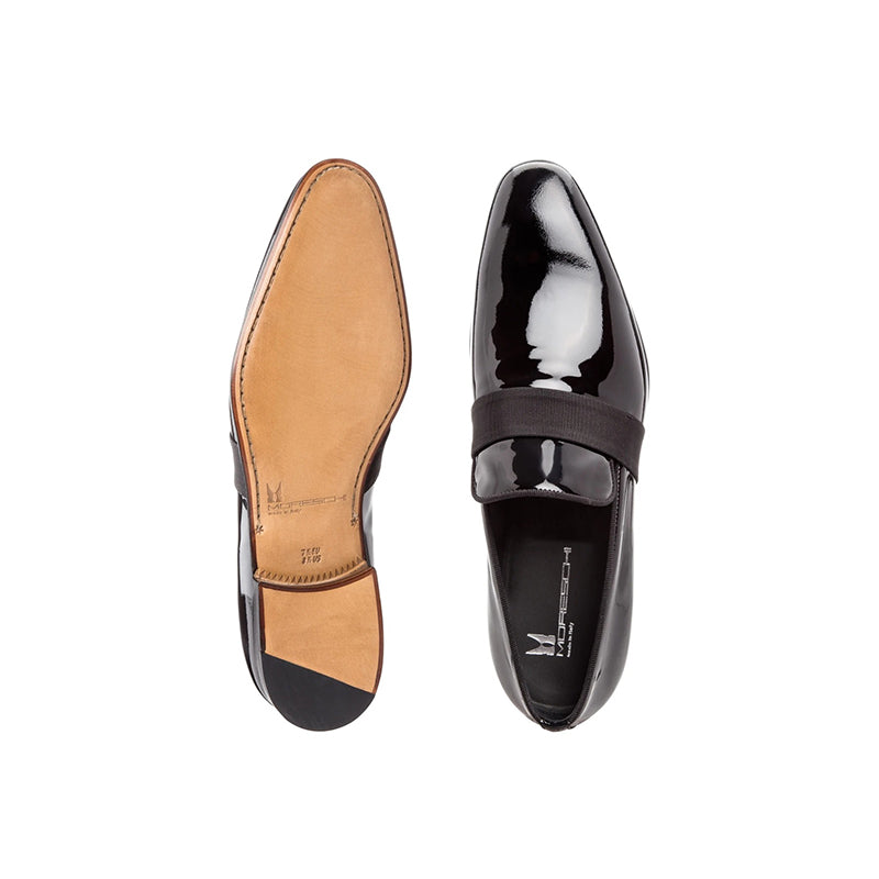 Moreschi Vienna Patent Loafers Black