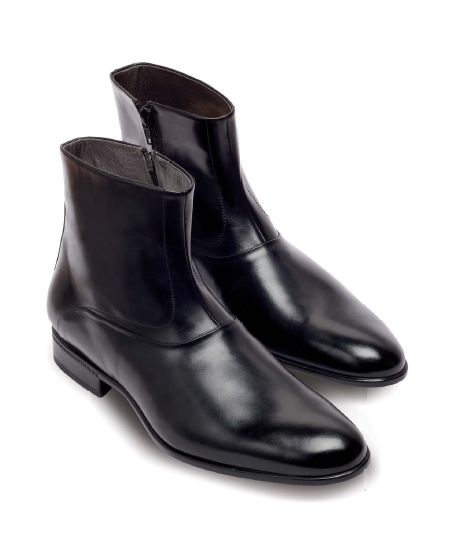 Moreschi Istanbul Side Zipper Lace Up Boots