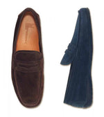 Moreschi Cancun Suede Driving Shoes