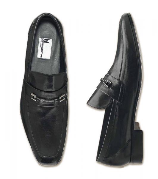 Moreschi Leeds Kangaroo & Nappa Bit Loafers