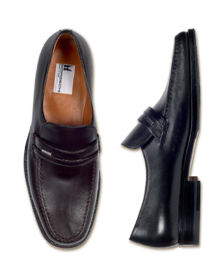 Moreschi Monaco Nappa Leather Slip On Loafers