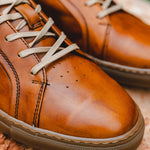 Alan Payne Mystic Sheepskin Sneaker Tan