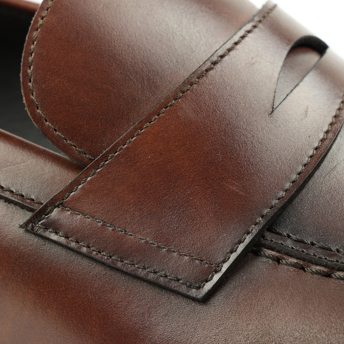Bruno Magli Nathan Penny Loafer Rust