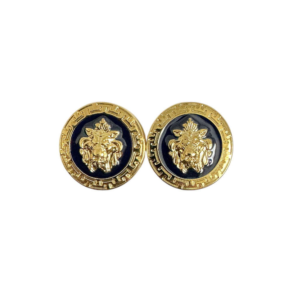 Emilio Franco Couture Cufflink Navy / Gold