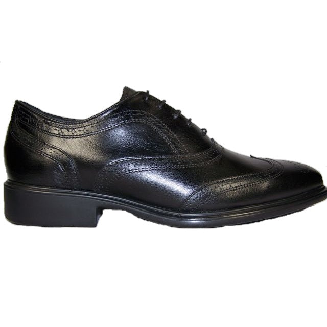 Neil M Chairman Wing Tip Shoes Black