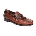 Neil M Fairbanks Tassel Loafers Walnut