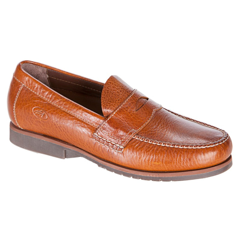 Neil M Kiawah Penny Loafers Boat Shoes Saddle Tan